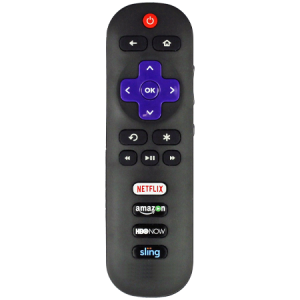 For TCL RC280 Remote Control 32S3750 40FS3750 32S3800 32S3700 - HBO Now and Sling